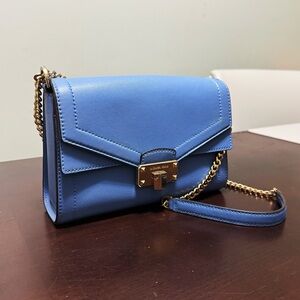 MICHAEL KORS leather chain shoulder crossbody bag